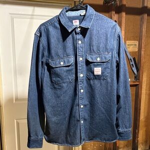Levi's Dark Blue Denim workwear shirt